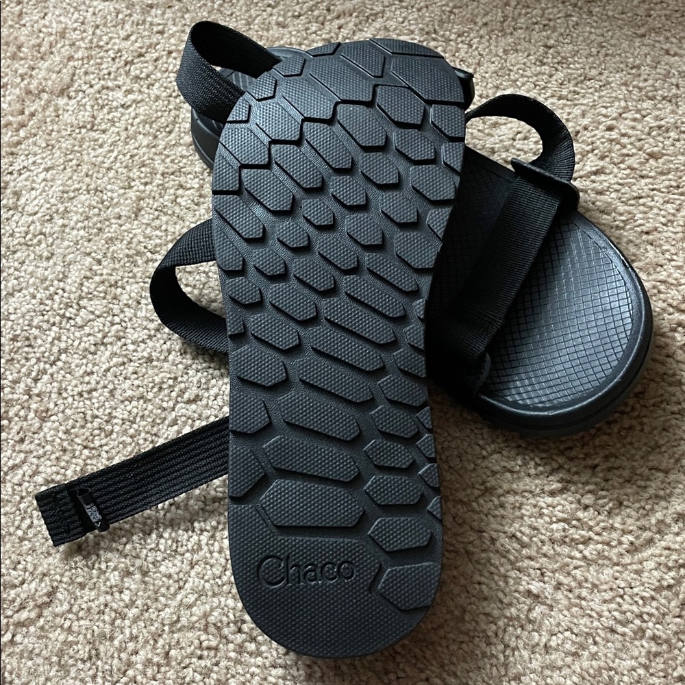 Chaco Black Men's Sandals black size 11 Lowdown Sandals outdoor adventure - Picture 6 of 10